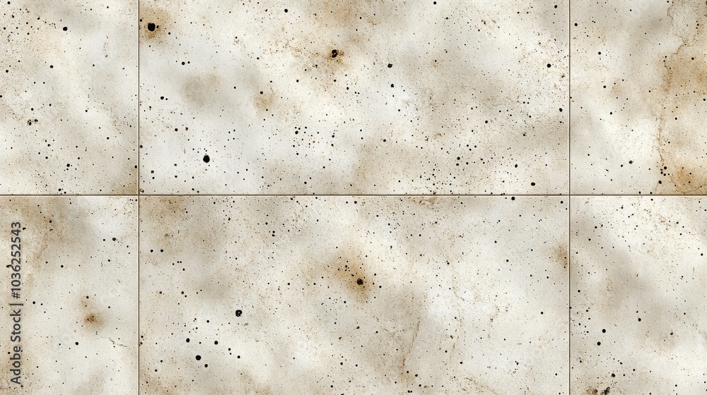 Poster the floor showcases a light beige surface with a textured finish, displaying various speckles and st