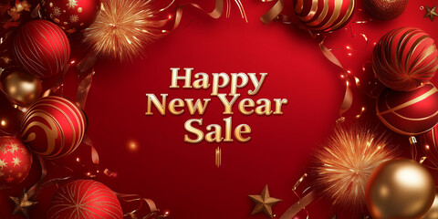 new year sale banner