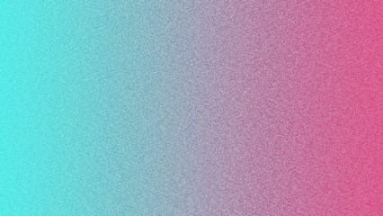 Elegant Turquoise to Pink Gradient Background with Soft Noise Effect. Ideal for Adding a Modern, Aesthetic Touch to Digital Design Projects, Web Banners or Creative Content with a Unique Color Blend