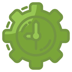 Clock  Icon Element For Design