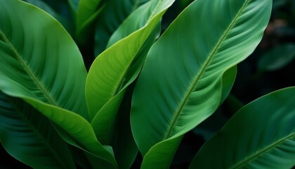  Vibrant green leaves a symbol of natures vitality