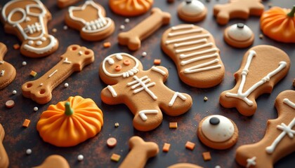  Deliciously spooky Halloween cookie assortment