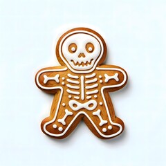 Festive Halloween Skeleton Cookie Perfect for Celebrations
