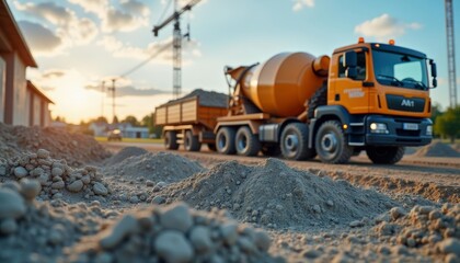  Construction in progress  A day in the life of a road worker