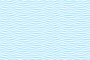 Seamless abstract pattern with light blue waves