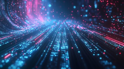 Abstract technology big data background concept.