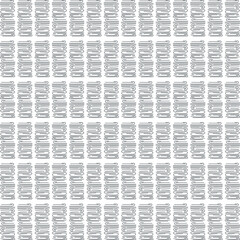 Horizontal thin lines of individual objects create a common texture.