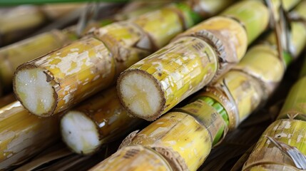 Sugarcane Bagasse: The fibrous residue left after extracting juice from sugarcane, bagasse serves as biodegradable packaging and food containers that naturally decompose.
