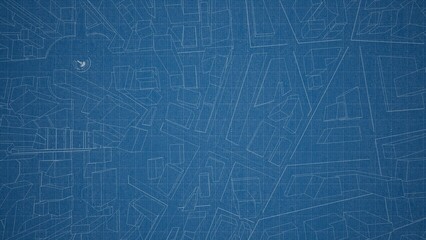 Technical drawing on a gradient background.Mechanical Engineering drawing