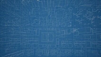 Technical drawing on a gradient background.Mechanical Engineering drawing