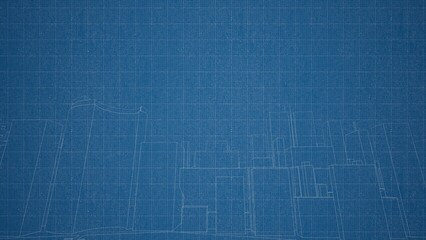 Technical drawing on a gradient background.Mechanical Engineering drawing