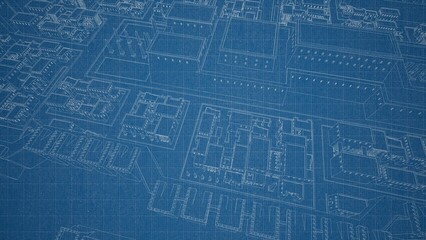 Technical drawing on a gradient background.Mechanical Engineering drawing
