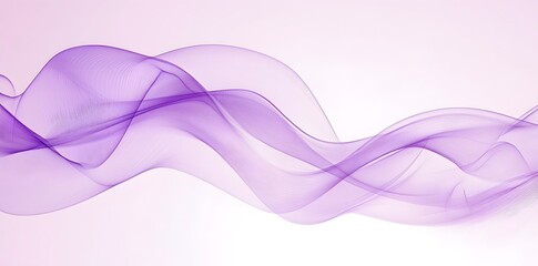 Abstract Purple Waves