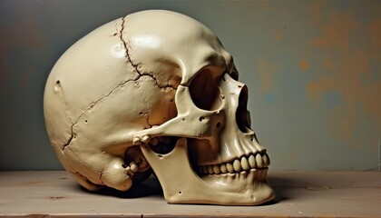  Ancient skull a silent testament to time