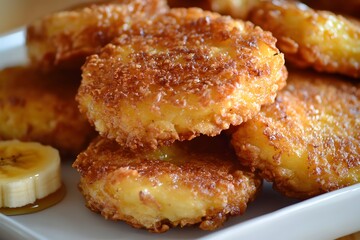 Crispy Fried Banana Fritters