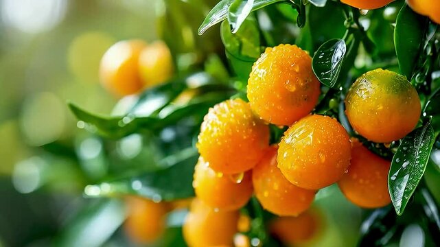 kumquats  on  a tree