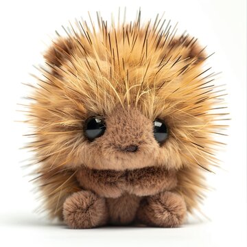 "D:\Arup\jpg\Done\A single cute porcupine toy, soft toy front view isolated on white background (1).jpg"