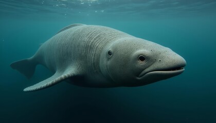 Fototapeta premium Majestic marine life in the depths