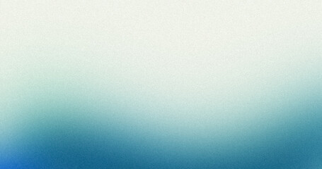 Ocean blue color wave on white background background design, grainy gradient with vibrant colors flow, noise texture banner poster or header, copy space
