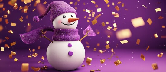 Curved line of "Happy New Year 2025" in 3D white balloons offers a minimalist festive greeting.