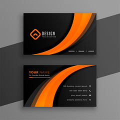 elegant corporate visiting card template a ready to print design