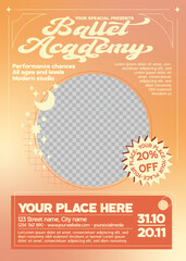 Ballet Academy Flyer © solmedia