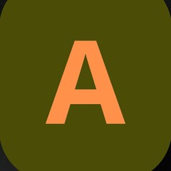 Letter A alphabet illustration
