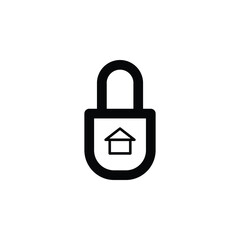 Icon Home security, Home privacy, Home secure Vector illustration
