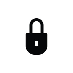 Ion padlock, secure, security and privacy vector illustration