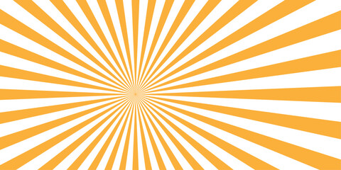 Fractal vector backdrop burst retro orange and white sunburst vintage backdrop wallpaper background.