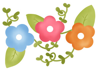 apple tree with flowers