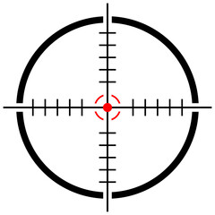 shooting point target vector png