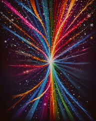 abstract fractal background