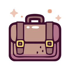 suitcase with luggage