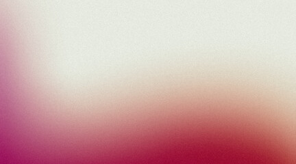 Pink magenta red color on white background, backdrop design, rough, shiny, glowing, grungy, grainy gradient texture banner or poster, empty space