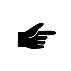 hand silhouette icon