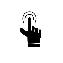 hand silhouette icon