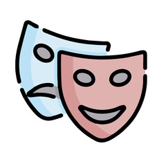 comedy and tragedy masks