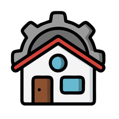 house icon on a white background