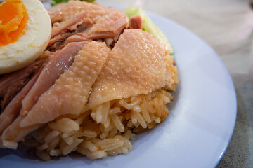 Hainanese Chicken Rice Khao Man Gai