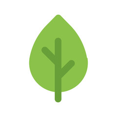 leaf flat icon