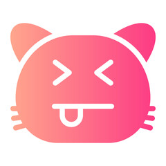 cat gradient icon