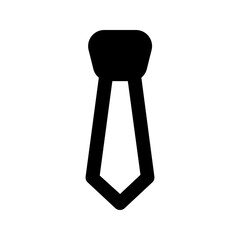 tie glyph icon