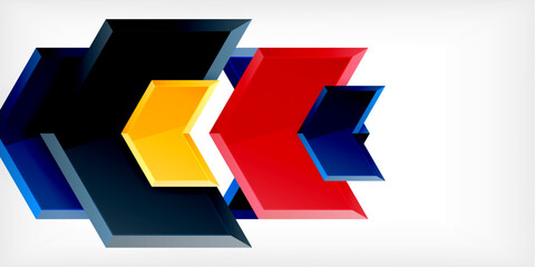 Arrow technology and business concept background. Vector Illustration For Wallpaper, Banner, Background, Card, Book Illustration, landing page