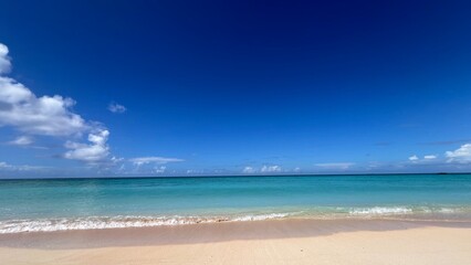 沖縄県波照間島の海岸線（波照間島ブルー）