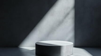 podium design with lighting