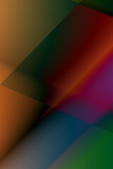 Abstract prismatic light reflection with rainbow background. Splash of crystal glitter, refraction of diamond rays. Rainbow vector glow effect. Colorful rays with blur and bright sparkles