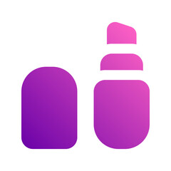 lipstick gradient icon