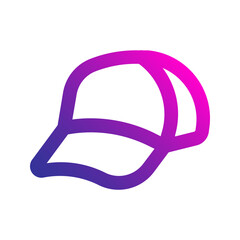 cap gradient icon