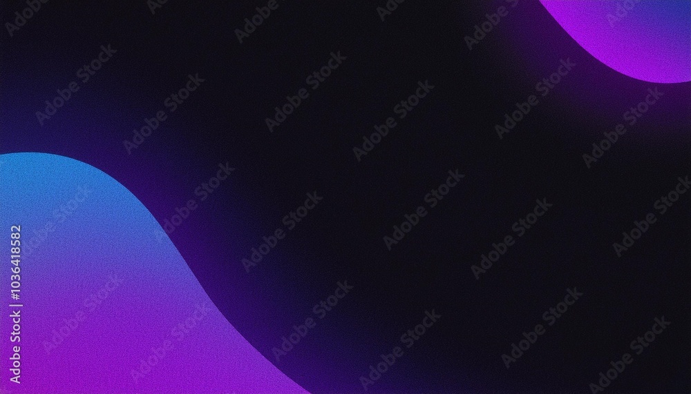 Wall mural a minimalist gradient background with a smooth transition from blue to purple